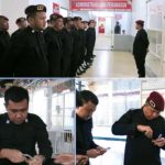 Deteksi dini gangguan Kamtib, jajaran pengamanan Rutan 1 Medan lakukan razia.
