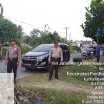 Polres Langkat mengamankan giat Kampanye Pemilu 2024.