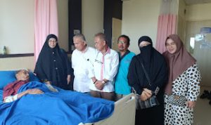 Tokoh Pers Muhammad TWH Dirawat di RS Royal Prima Medan