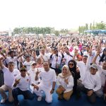 17.000 Masyarakat Deliserdang Ikuti Senam Gemoy DPC Gerindra