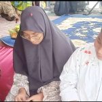 Acara syukuran pelepasan Sabrina Hafiza octavio Pasaribu belajar di Kairo melalui beasiswa dari Pemerintah Indonesia.