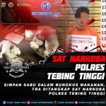 Pria Asal Bulian Diciduk Polisi di Tebing Tinggi, Simpan Sabu dalam Bungkus Makanan