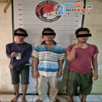 Sat Res Narkoba Polrestabes Medan Gerebek Bantaran Rel KA Tembung 3 Pria Ditangkap
