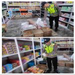 Antisipasi Penimbunan Sembako, Personel Polsek Kuta Makmur Rutin Patroli di Keude Blang Ara 