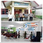 Polisi Amankan Logistik Pemilu di Sekretariat PPK Blang Mangat, Lhokseumawe