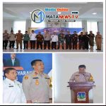 Wakapolres Tebing Tinggi Pimpin Cooling System dan Silaturahmi Pasca Pemilu Tahun 2024