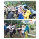Jajaran Polres Tebing Tinggi Berikan Bantuan kepada Korban Banjir di Desa Simalas 