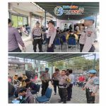 Kasat Binmas Polres Pelabuhan Belawan Awasi Proses Rekapitulasi Suara di PPK Medan Labuhan