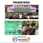 Kapolres Nias Ikuti “Shooting for Peace” Jaga Kondusifitas Pasca Pemilu
