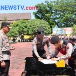 314 Personil Polda Sumut Dikerahkan untuk Pengamanan Pileg 2024 di Nias