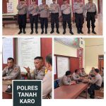 Cek Personel Yang Bertugas di Proses Pemilu, Kapolres Pesan Jaga Kesehatan