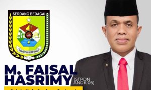 Pelantikan H.M. Faisal Hasrimy Sebagai PJ Bupati Langkat oleh PJ Gubernur Sumatera Utara Mayjen TNI (Purn) Hassanuddi
