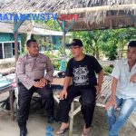 Bhabinkamtibmas Polres Langkat Gelar Cooling System Pasca Pemilu 2024