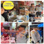 Jelang Ramadhan, Kapolsek Muara Dua Pantau Langsung Pasar Tradisional