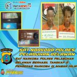 Sat Narkoba Polres Pelabuhan Belawan Berhasil Tangkap 2 Pengedar Narkoba di Mabar Hilir