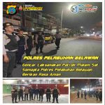 Gencar Laksanakan Patroli Malam Sat Samapta Polres Pelabuhan Belawan Berikan Rasa Aman