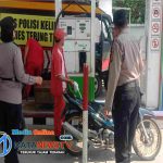 Polres Tebing Tinggi Patroli di SPBU, Pastikan BBM Tersalur Dengan Baik