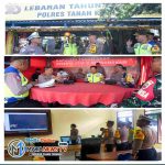 Kapolres Tanah Karo Dampingi Kapolda Sumut Dalam Peninjauan Ops Ketupat Toba 2024 Polres Tanah Karo