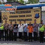Kabag Deputi V Kemenko Polhukam Cek Kesiapan Polres Tebing Tinggi Pada Pengamanan Lebaran