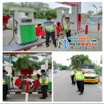 Polsek Padang Hilir Tingkatkan Patroli Dialogis, Cegah Kriminalitas dan Cek Stok BBM Selama Libur Lebaran