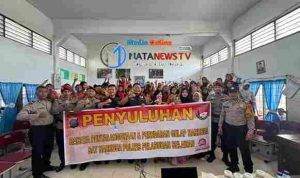 Sat Narkoba Polres Pelabuhan Belawan Sosialisasikan Bahaya Narkoba di SD Negeri 060985