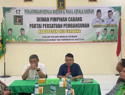 M Ali Yusuf Siregar Resmi Daftar Balon Bupati Deli Serdang ke PPP