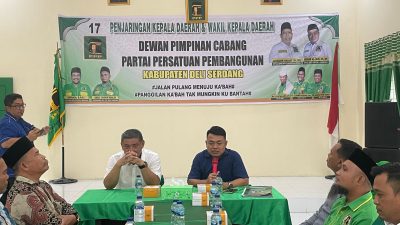 M Ali Yusuf Siregar Resmi Daftar Balon Bupati Deli Serdang ke PPP