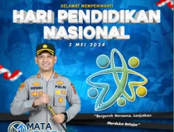 Kapolres Lhokseumawe Ucapkan Selamat Hari Pendidikan Nasional
