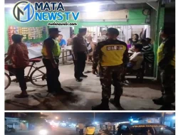 Antisipasi Kejahatan, Polres Tebing Tinggi Bersama Koramil 13/TT Laksanakan Patroli Gabungan