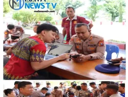 Kapolres Nias Memantau Pelaksanaan Aktivasi Identitas Kependudukan Digital di Polres Nias