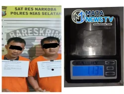 Saat Mau Lakukan Transaksi Shabu : Bandar Sekaligus Kurir Sabu Dibekuk Sat Narkoba Polres Nias Selatan