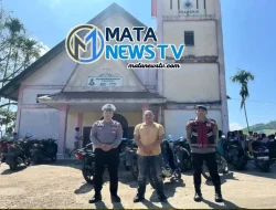 Polres Pakpak Bharat Memastikan Keamanan Umat Kristen Selama Beribadah