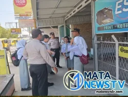 Sat Binmas Polres Tebing Tinggi Lakukan Patroli dan Imbau Pelajar di SMA N 1