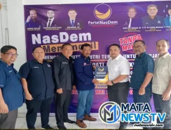 Ricky Prandana Nasution Kembali Berkas Pendaftaran ke Partai Nasdem