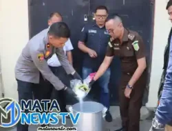 Pemusnahan Sabu 1.433,89 Gram di Langkat: Langkah Kompak Lawan Peredaran Narkotika