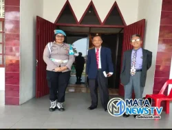 Pengamanan Ketat Polres Tebing Tinggi untuk Perayaan Kenaikan Yesus Kristus