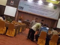 Beredar video media sosial kegiatan pelatihan perangkat desa sekabupaten Padang lawas yang sepi peserta 