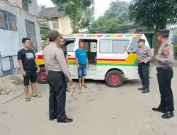 Kasat Binmas Polres Tebing Tinggi Imbau Sopir dan Penumpang Bis Antar Kota.