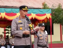 Polres Nias Gelar Apel Siaga Tanggap Bencana 2024