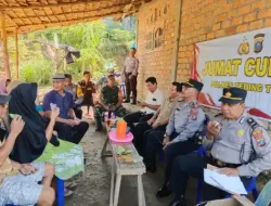 Dekatkan Diri ke Masyarakat, Sat Binmas Polres Tebing Tinggi Laksanakan Jumat Curhat