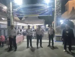 Polres Tebing Tinggi Amankan Acara Kebaktian Kebangunan Iman