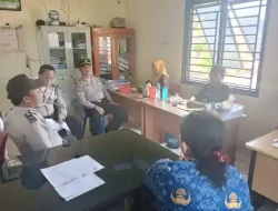 Kasat Binmas Polres Tebing Tinggi Gandeng Kelurahan Bagelen Jaga Kamtibmas