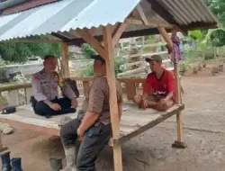 Bhabinkamtibmas Polsek Dolok Merawan Sambangi Masyarakat Desa Afd VI Dolok Ilir