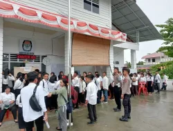 Polres Nias Selatan Amankan Seleksi Panitia Pemungutan Suara