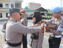 Kapolres Tanah Karo Pimpin Sertijab Kasat Reskrim dan Kasat Lantas