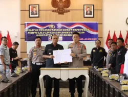 Forum Lalu Lintas Angkutan Jalan Pakpak Bharat Diresmikan
