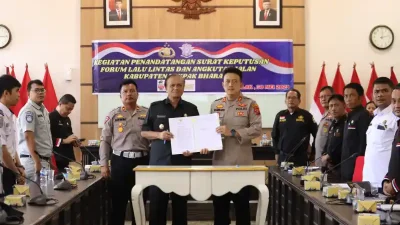 Forum Lalu Lintas Angkutan Jalan Pakpak Bharat Diresmikan