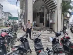 Polsek Padang Hulu Amankan Sholat Jumat di Kota Tebing Tinggi