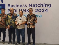 PT Pelindo Raih Peringkat Ketiga BUMN Tipe B dengan Nilai Belanja Terbesar di Business Matching PaDi UMKM Wilayah Sumatera 2024