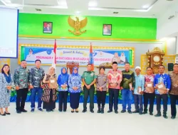 Kasidokkes Polres Labuhanbatu Hadiri Pencanangan Bulan Bakti Sosial IBI-KB 2024